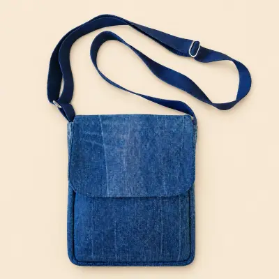 Džínová kabelka crossbody