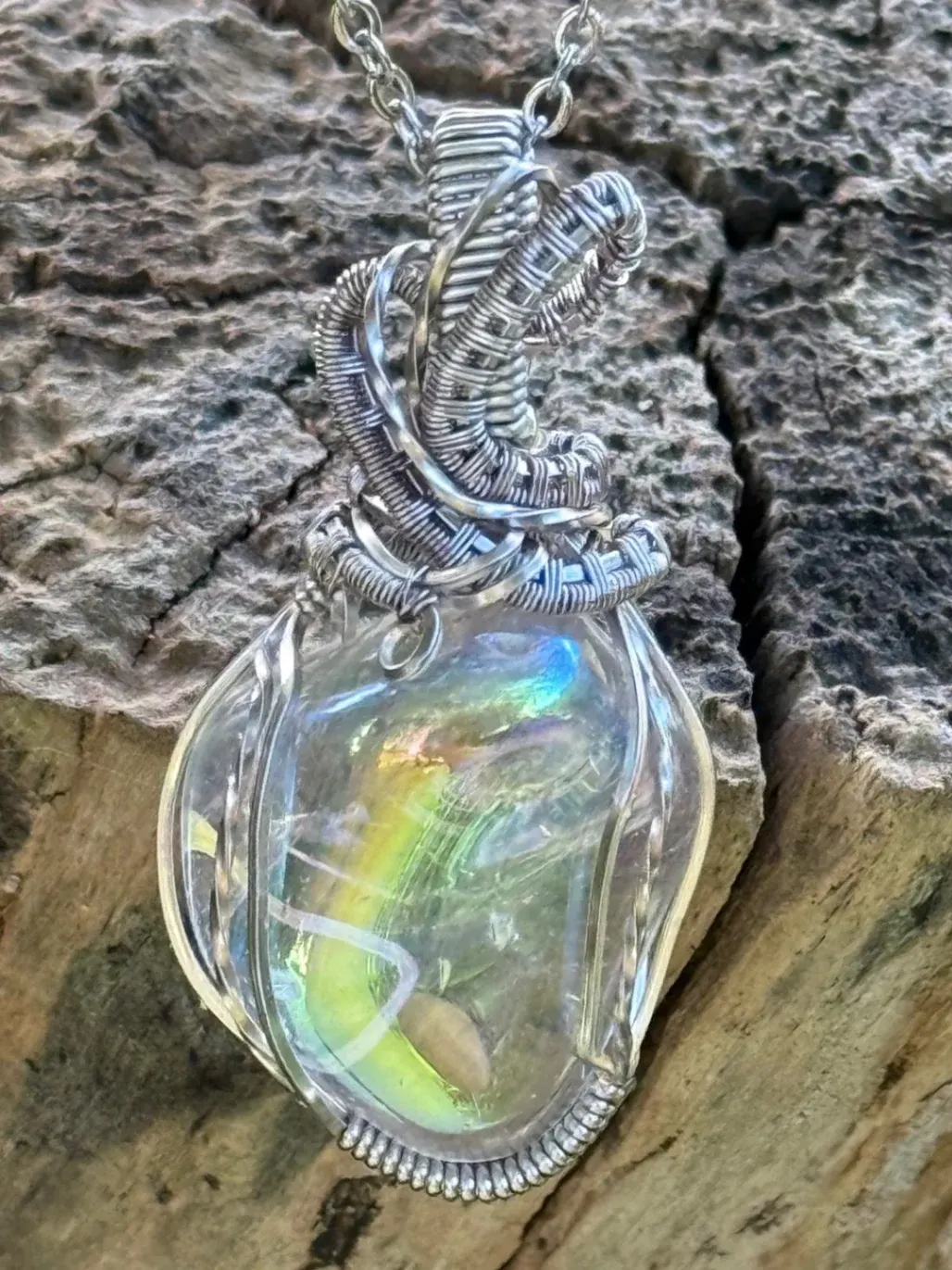 Aqua aura – náhrdelník AQUAELITH 2